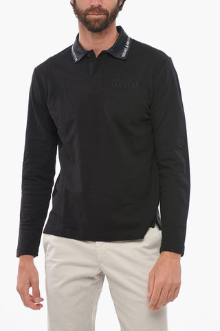 JEANS COUTURE Logoed Collar Cotton Polo