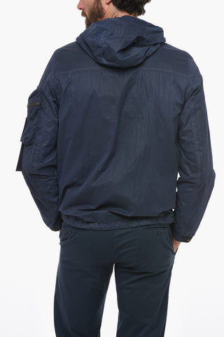 Hooded Utility Windbreaker