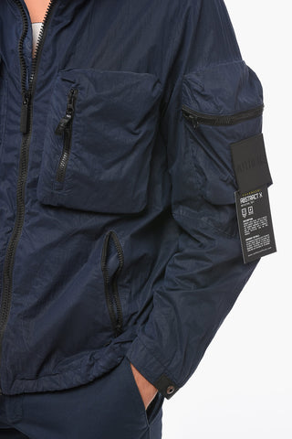 Hooded Utility Windbreaker
