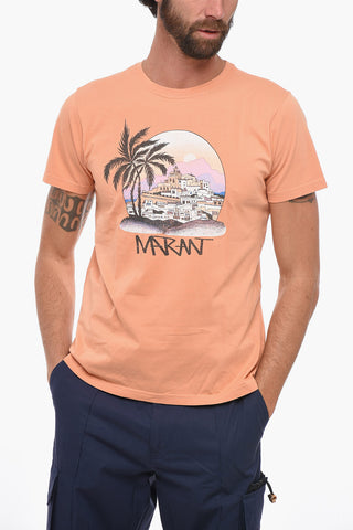 T-Shirt Girocollo ZAFFEH con Stampa