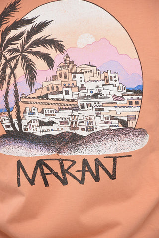 T-Shirt Girocollo ZAFFEH con Stampa