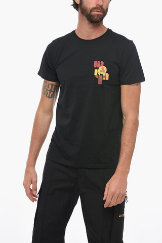 Crew Neck ZAFFERH Printed T-Shirt