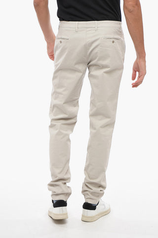 GIORGIO Cotton Chinos Pants with Belt Loops