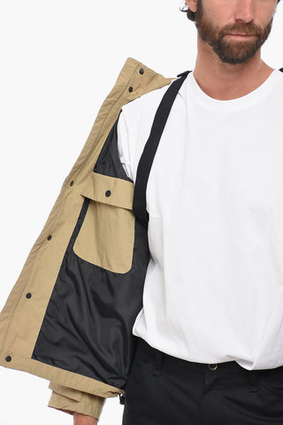 Utility Windbreaker With Removable Hood