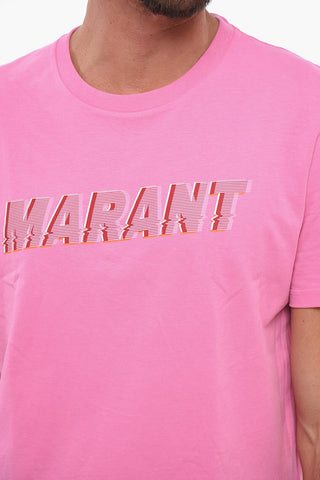 T-Shirt Girocollo HONORE con Logo Stampato