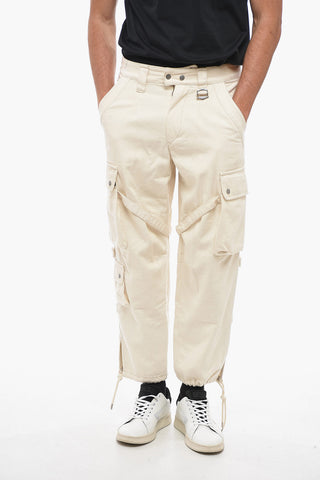 Pantaloni Cargo EUSEBIO con Coulisse alla Caviglia