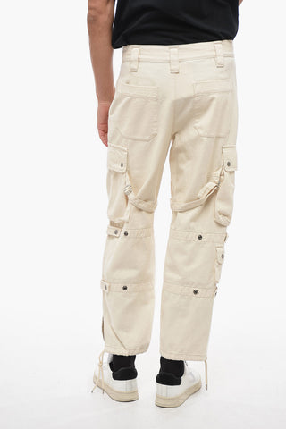 Pantaloni Cargo EUSEBIO con Coulisse alla Caviglia