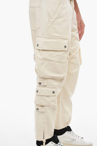 Pantaloni Cargo EUSEBIO con Coulisse alla Caviglia