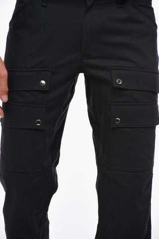 Slim Fit Cargo Pants With Adjustable Ankles