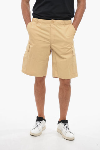 Cargo Shorts With Logo Patch