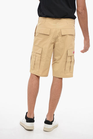 Cargo Shorts With Logo Patch