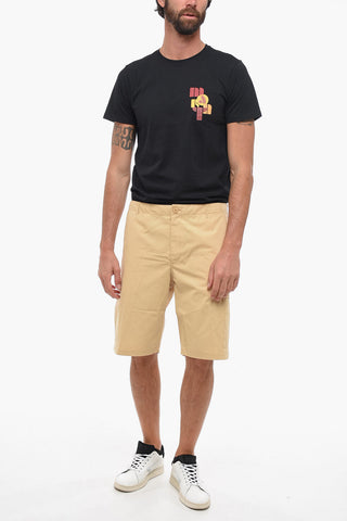 Cargo Shorts With Logo Patch
