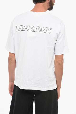 Crew Neck GUIZY T-Shirt with Back Logo
