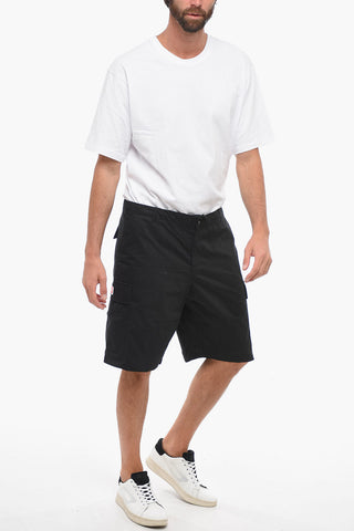 Cargo Shorts With Logo Patch