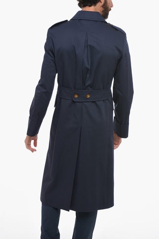 Organic Cotton Double Breasted Trench