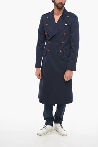 Organic Cotton Double Breasted Trench