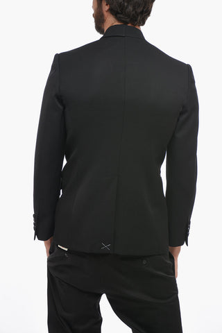 Blazer Doppiopetto Con Revers Asimmetrico