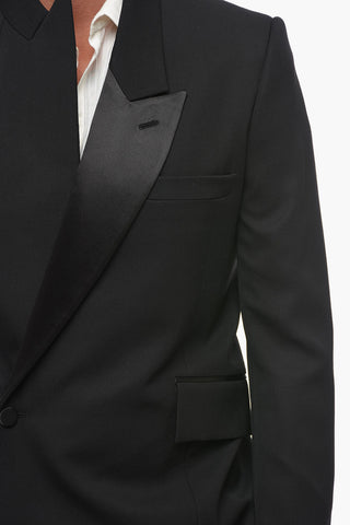 Blazer Doppiopetto Con Revers Asimmetrico