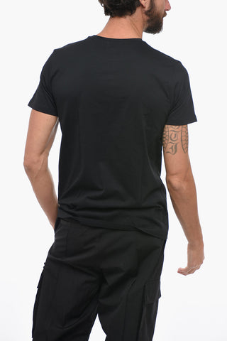 Crew Neck ZAFFERH Printed T-Shirt