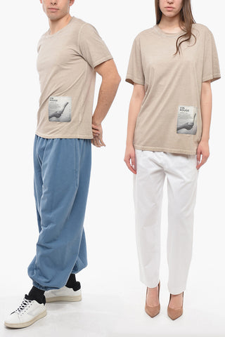MM6 T-Shirt VIN ROUGE Girocollo