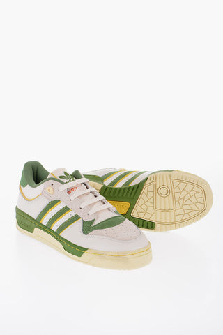 Leather RIVALRY 86 Low Top Sneakers with Contrasting Details