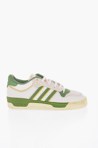 Leather RIVALRY 86 Low Top Sneakers with Contrasting Details