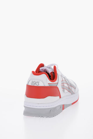 Leather EX89 Low Top Sneakers Embellished with Color Blocks