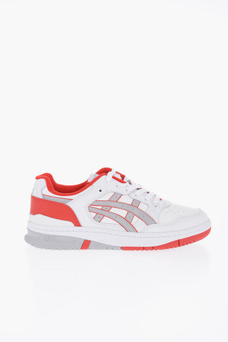 Leather EX89 Low Top Sneakers Embellished with Color Blocks