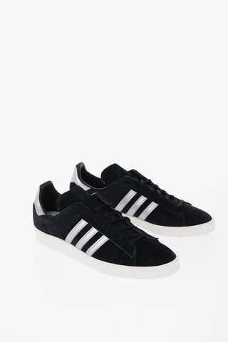 Contrasting Sole Suede CAMPUS 80s Low-Top Sneakers