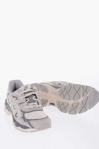Sneakers Basse GEL-NYC in Pelle e Tessuto