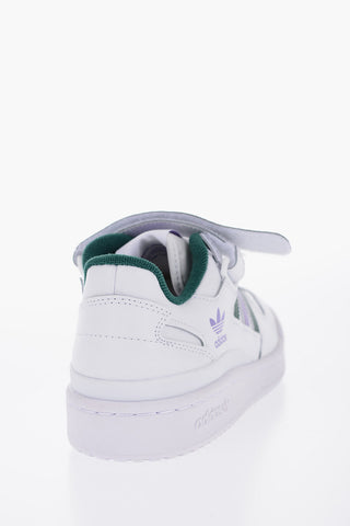 Contrasting Details Leather FORUM Low-Top Sneakers