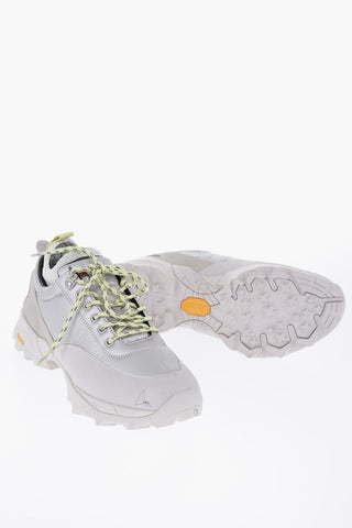 Technical Fabric NEAL Hiking Sneakers with Leather Trims and Vibram Sole