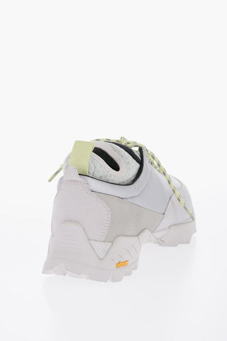 Technical Fabric NEAL Hiking Sneakers with Leather Trims and Vibram Sole