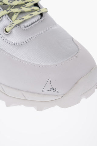 Technical Fabric NEAL Hiking Sneakers with Leather Trims and Vibram Sole