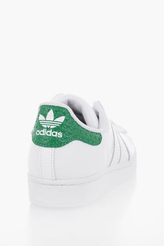 Leather SUPERSTAR Low top Sneakers with Contrasting Details