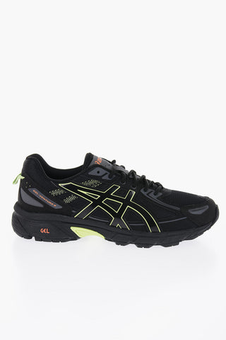 Sneakers Basse GEL-VENTURE 6 in Tessuto con Dettagli Fluo