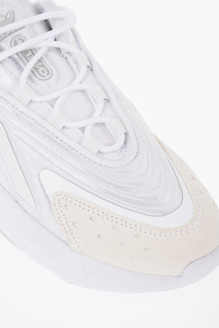 Fabric OZELIA Low Top Sneakers with Glittered Sole