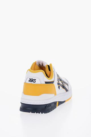 Leather EX89 Low Top Sneakers Embellished with Color Blocks