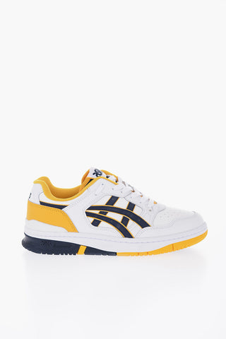 Leather EX89 Low Top Sneakers Embellished with Color Blocks