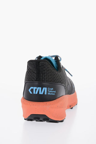 Contrasting Sole Mesh ULTRA TRAIL Low-Top Sneakers