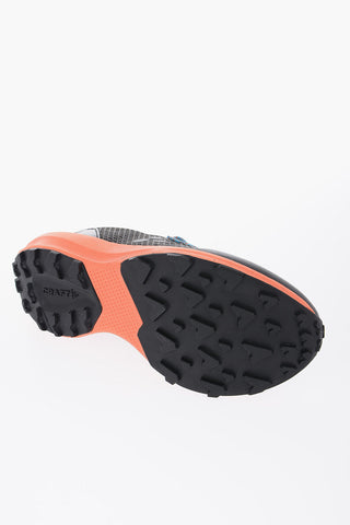 Contrasting Sole Mesh ULTRA TRAIL Low-Top Sneakers