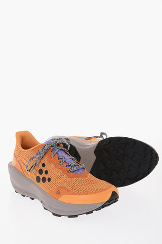 Contrasting Sole Mesh ULTRA TRAIL Low-Top Sneakers