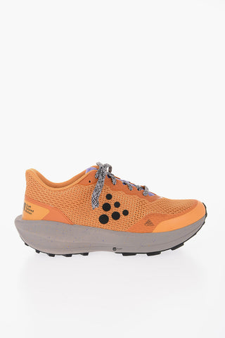 Contrasting Sole Mesh ULTRA TRAIL Low-Top Sneakers