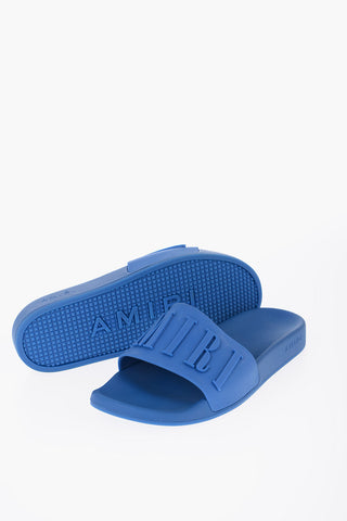 Slides POOL In Gomma Con Dettagli In Rilievo