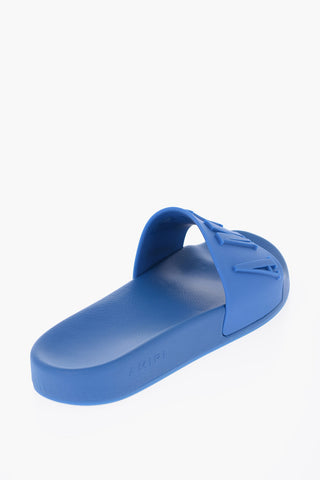 Slides POOL In Gomma Con Dettagli In Rilievo