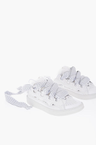 Padded CURB Leather Mules Sneakers