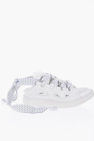 Padded CURB Leather Mules Sneakers
