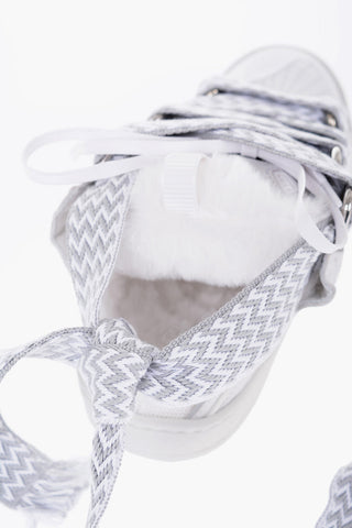 Padded CURB Leather Mules Sneakers
