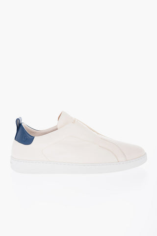 Hammered Leather GARDA Slip-On Shoes