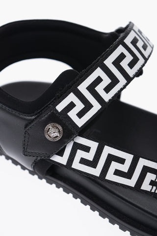Fabric Sandals With Trigreca Print